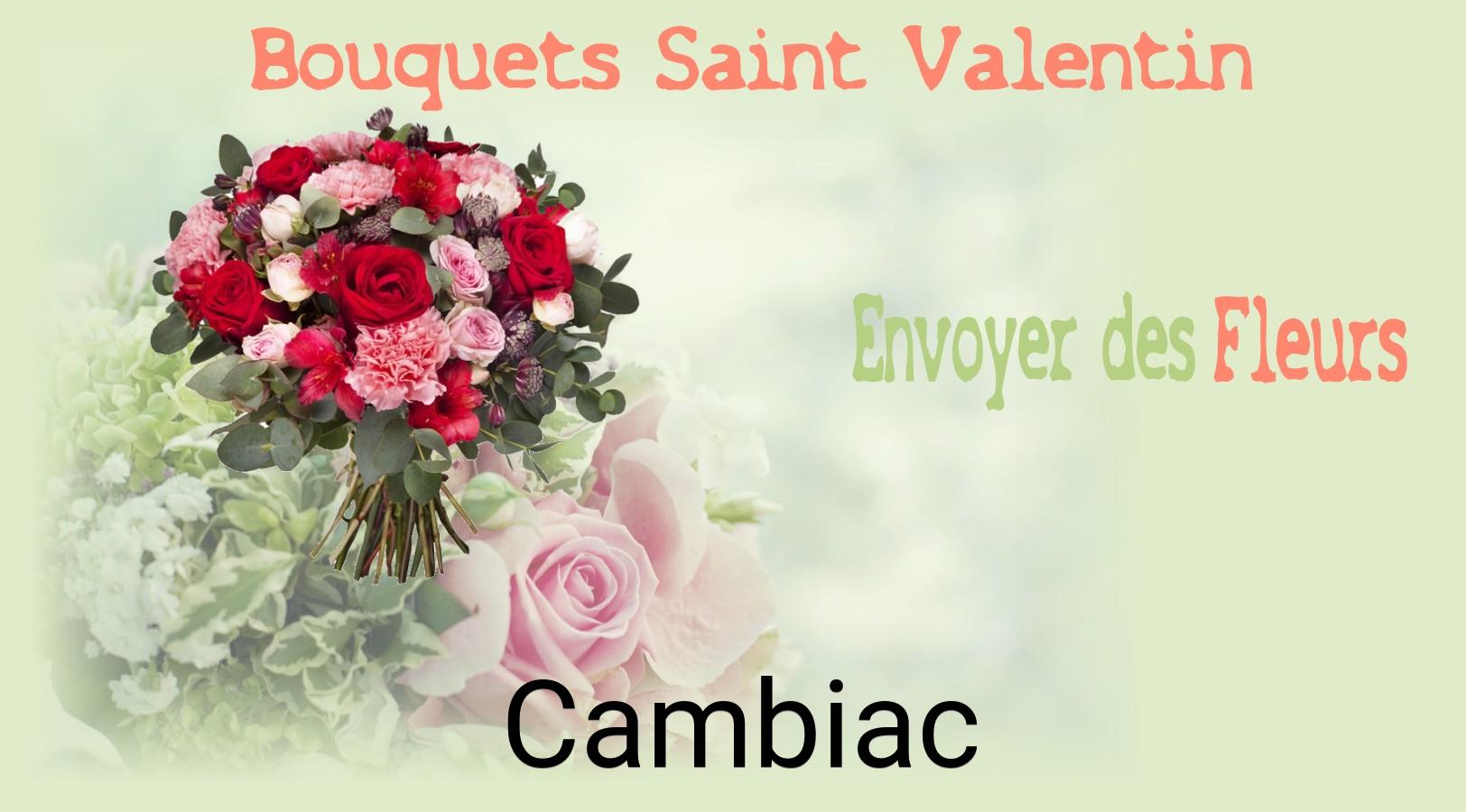 Roses de Saint-Valentin livrées à Cambiac
